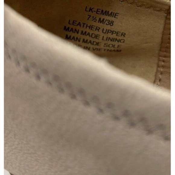 Lucky Brand Emmie Ballet Flats Beige Tan Women's Size 7 1/2 M - Picture 4 of 8